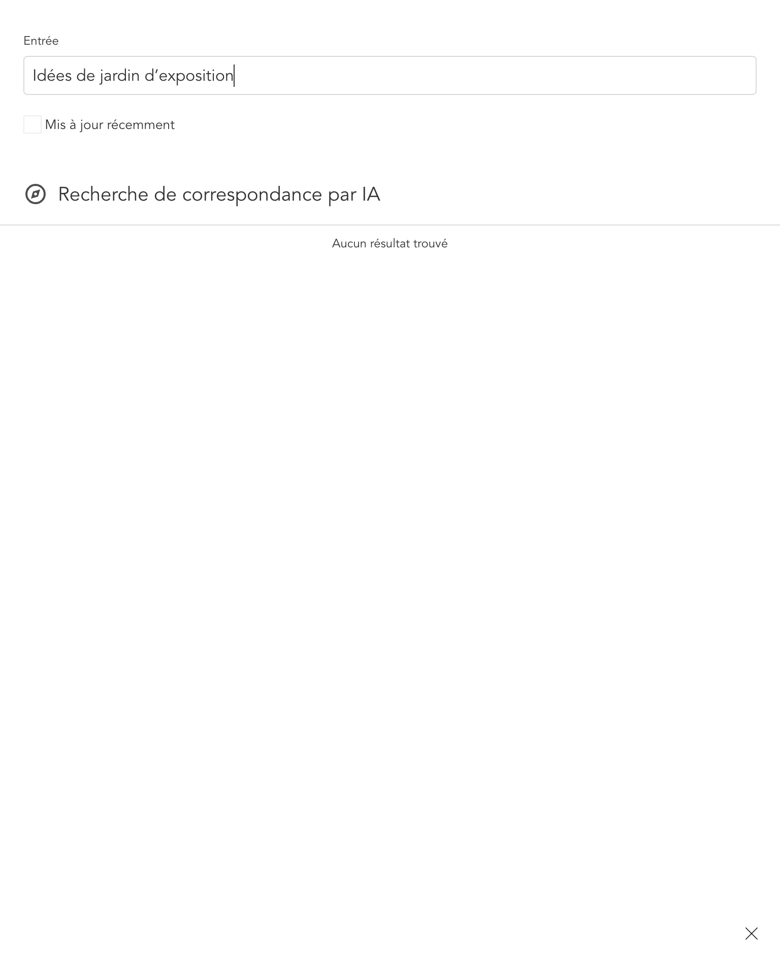 Étape 4 : rechercher avec l’IA